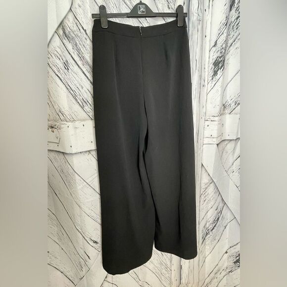 Forever 21 Split Leg Wide Pants Black M - Picture 4 of 7